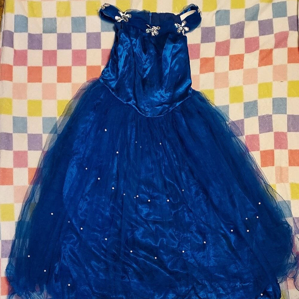 Girls princess Light up dress Size 7/8